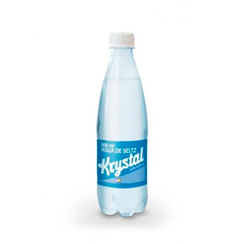 Agua con Gas Kristal De 1/2 Litro